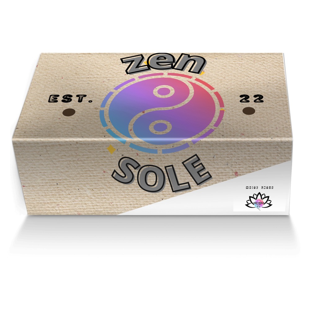 ZEN SOLE custom made shoe box ZEN SOLE artisan made in Italy shoes by Akeem Steele