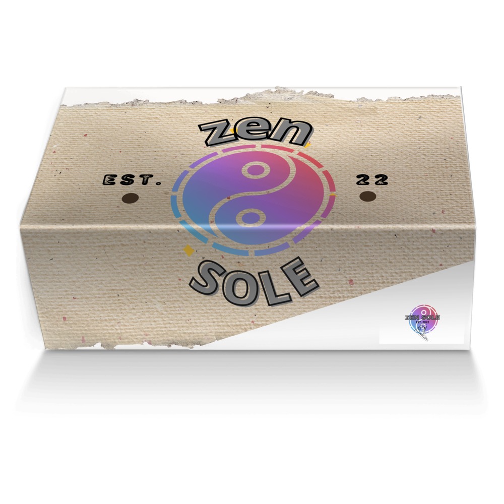 ZEN SOLE custom made shoe box ZEN SOLE artisan made in Italy shoes by Akeem Steele