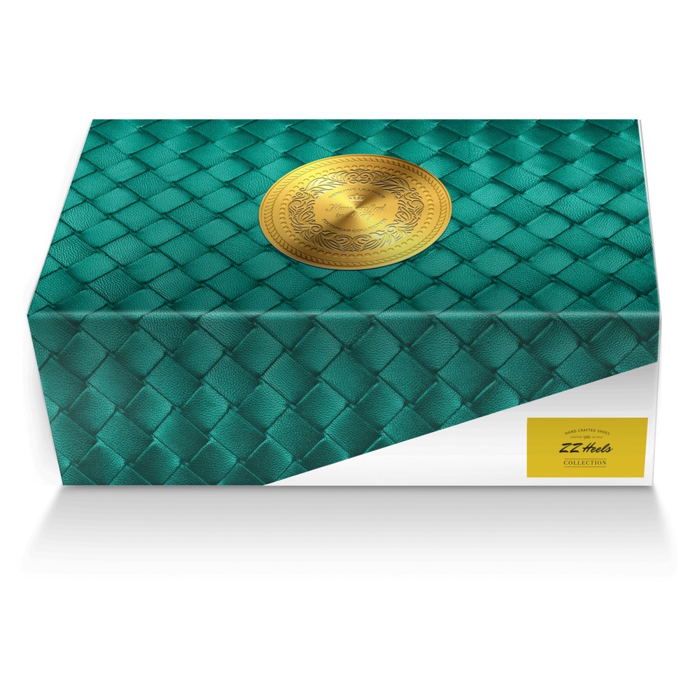 ZZ Heels custom made shoe box ZZ Heels artisan made in Italy shoes by Zeanetta Bradley
