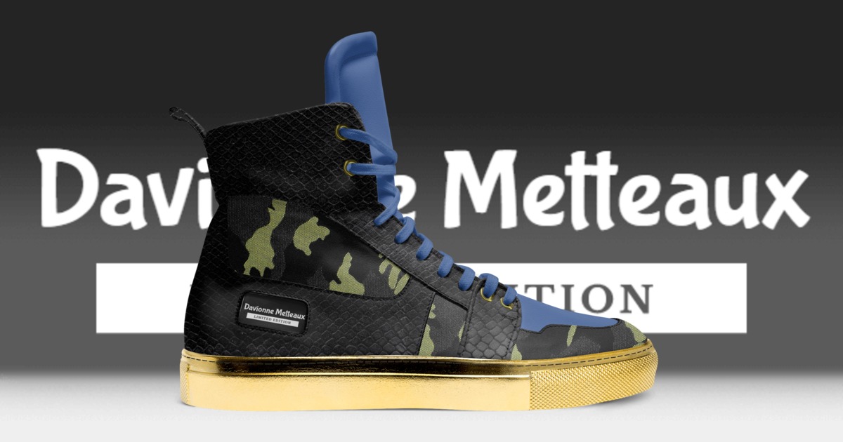 Davionne Metteaux | A Custom Shoe concept by Dana E Walker