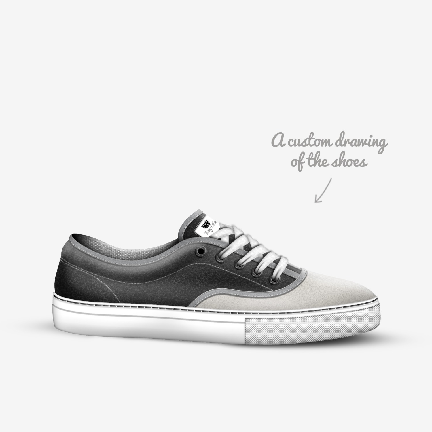 Vinny Colour  custom made in Italy shoes by Vincent Murphy | Sketch view