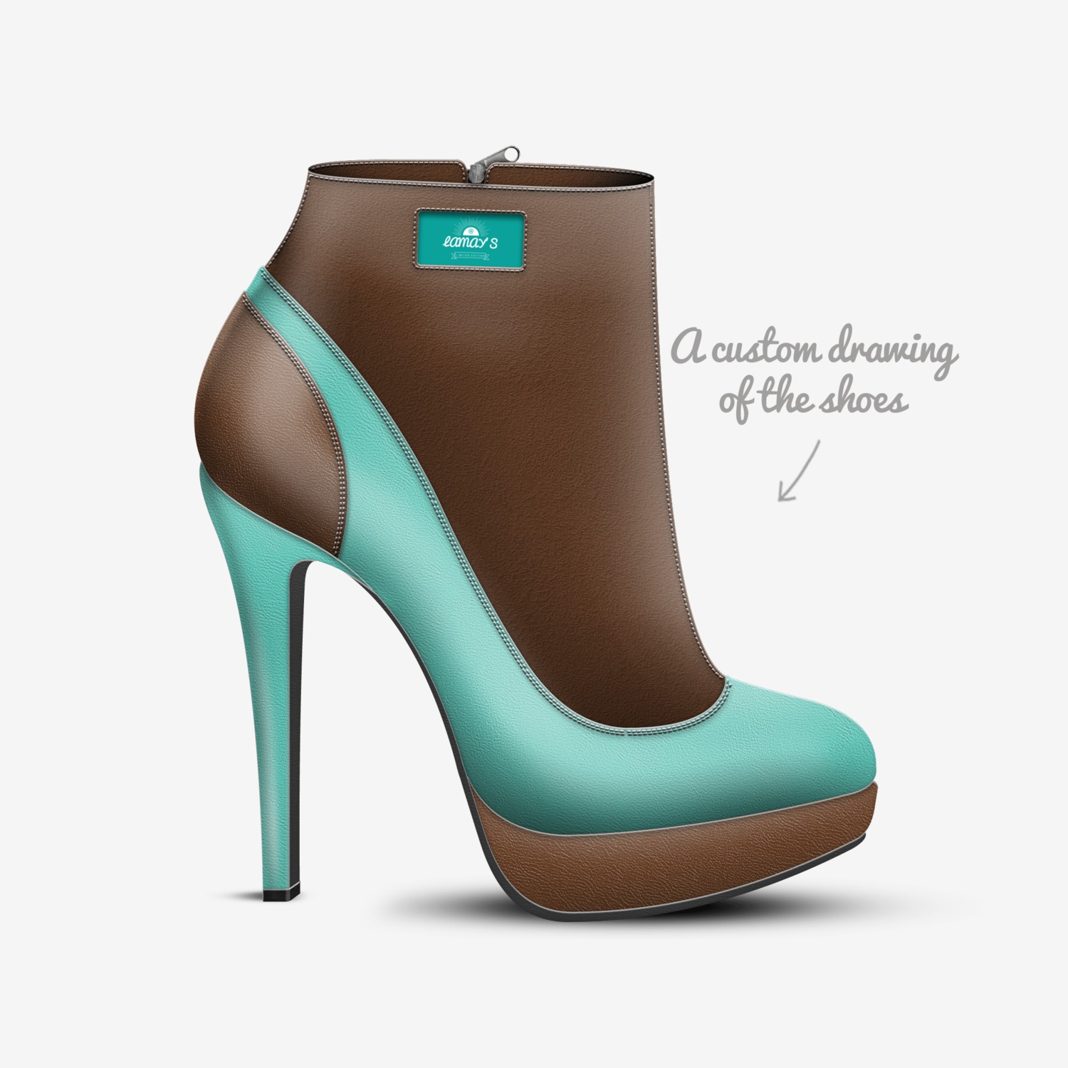LAMAY'S custom made in Italy shoes by Lyph Lyte | Sketch view