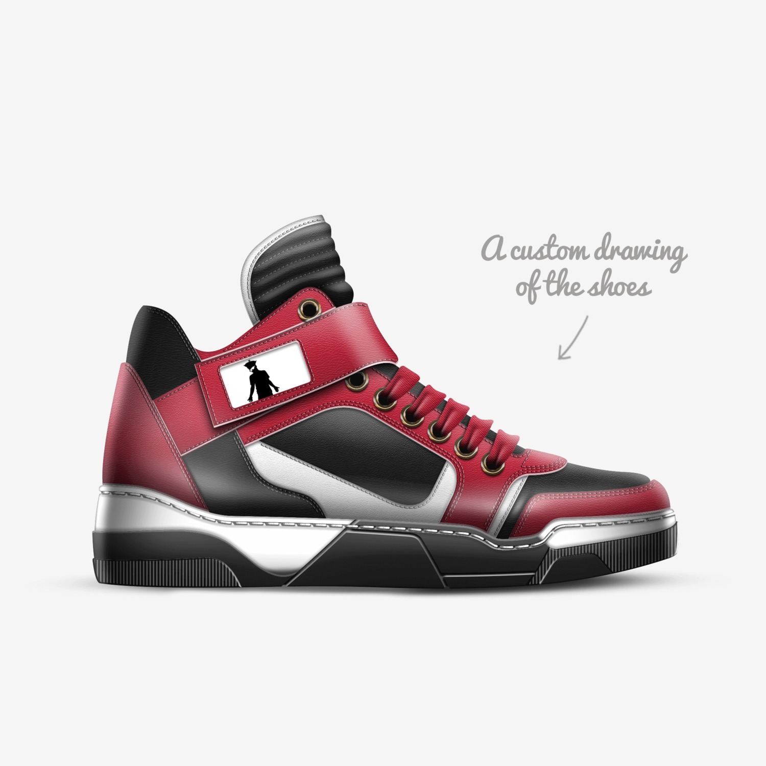 Jackson I custom made in Italy shoes by Nio Jackson | Sketch view