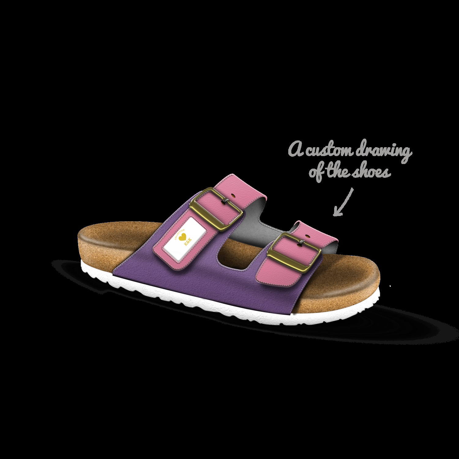 K&K | A Custom Shoe concept by Shantenique Walker