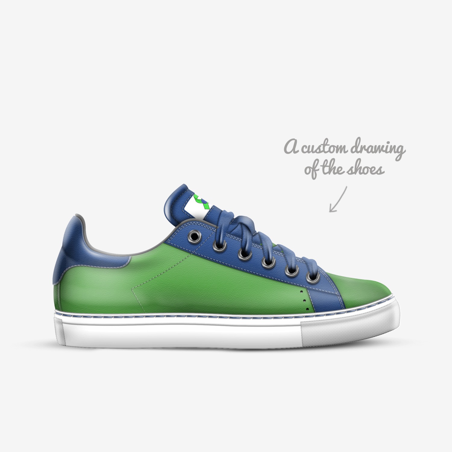 dandywalker custom made in Italy shoes by Scott Thomas | Sketch view
