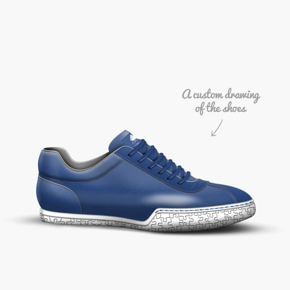 Hustle + Motivate limited edition shoe Hustle + Motivate artisan made in Italy shoes by Edward Griffin