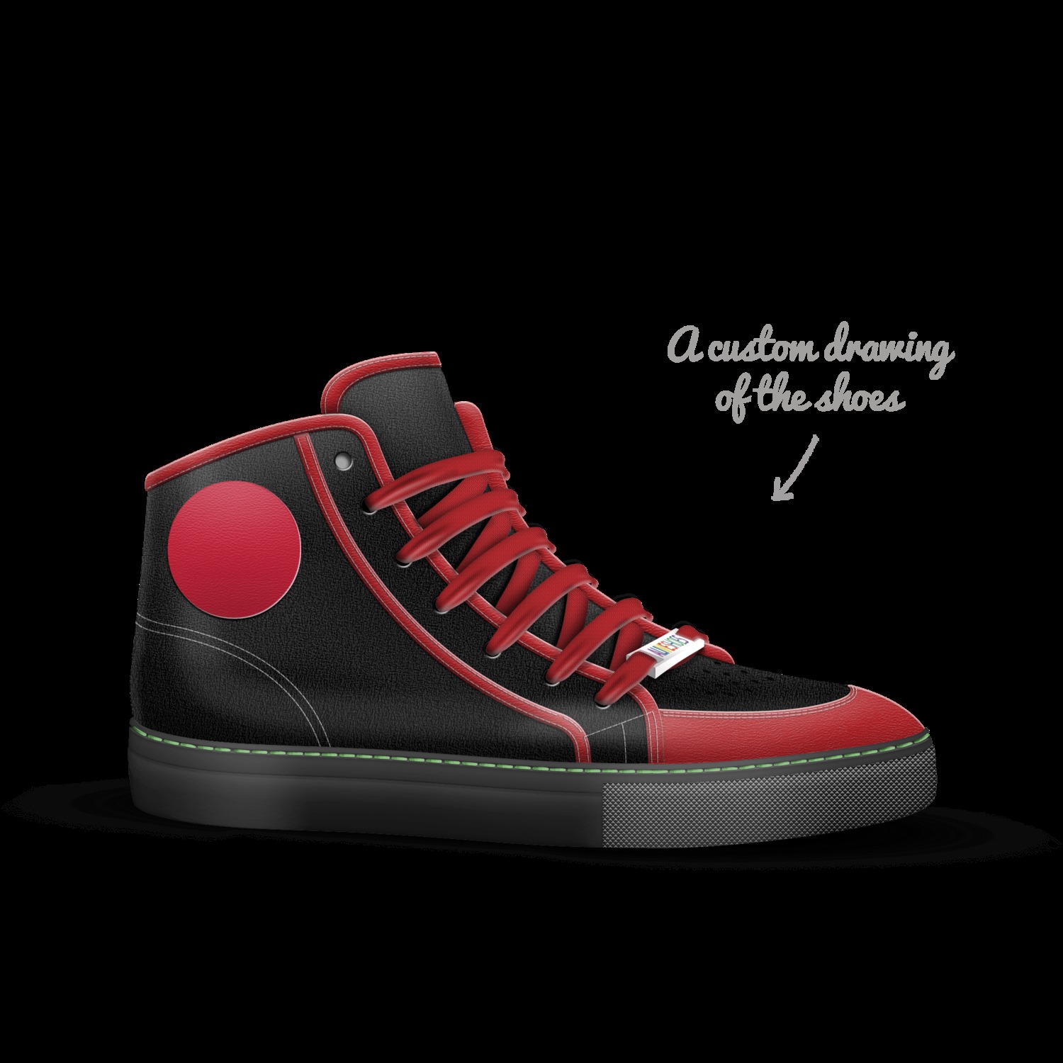 Custom name shop brand shoes