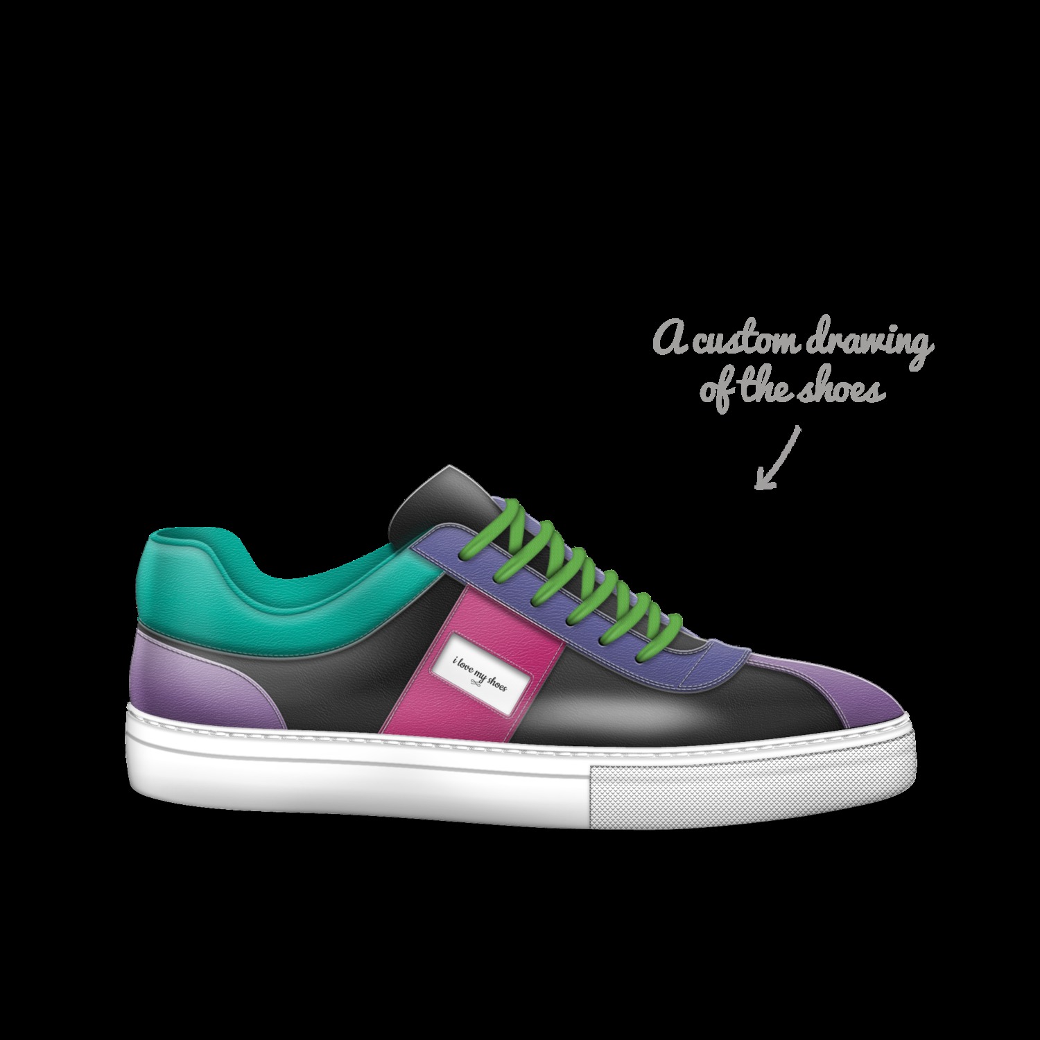 i love my shoes A Custom Shoe concept by Madeleine Sherry