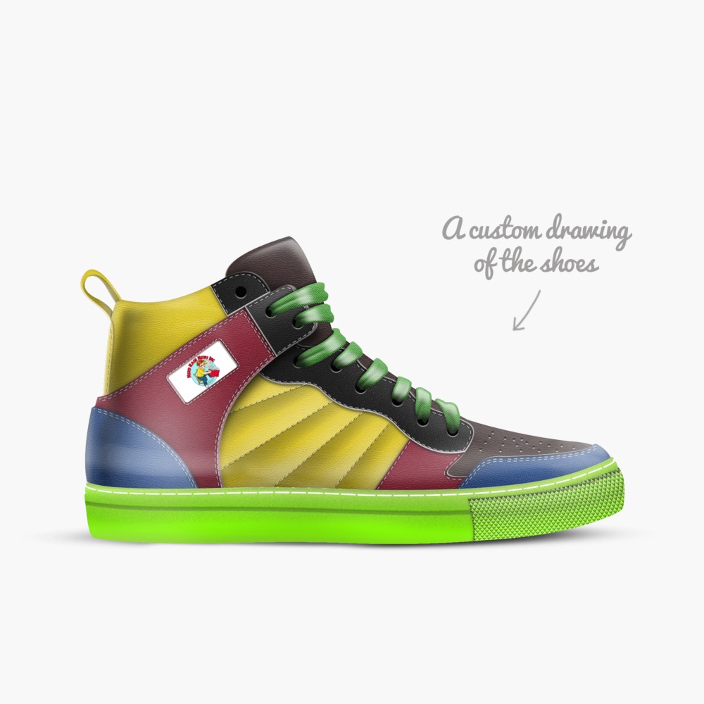 Nerd Prismatic limited edition shoe Nerd Prismatic artisan made in Italy shoes by Steve Wollett