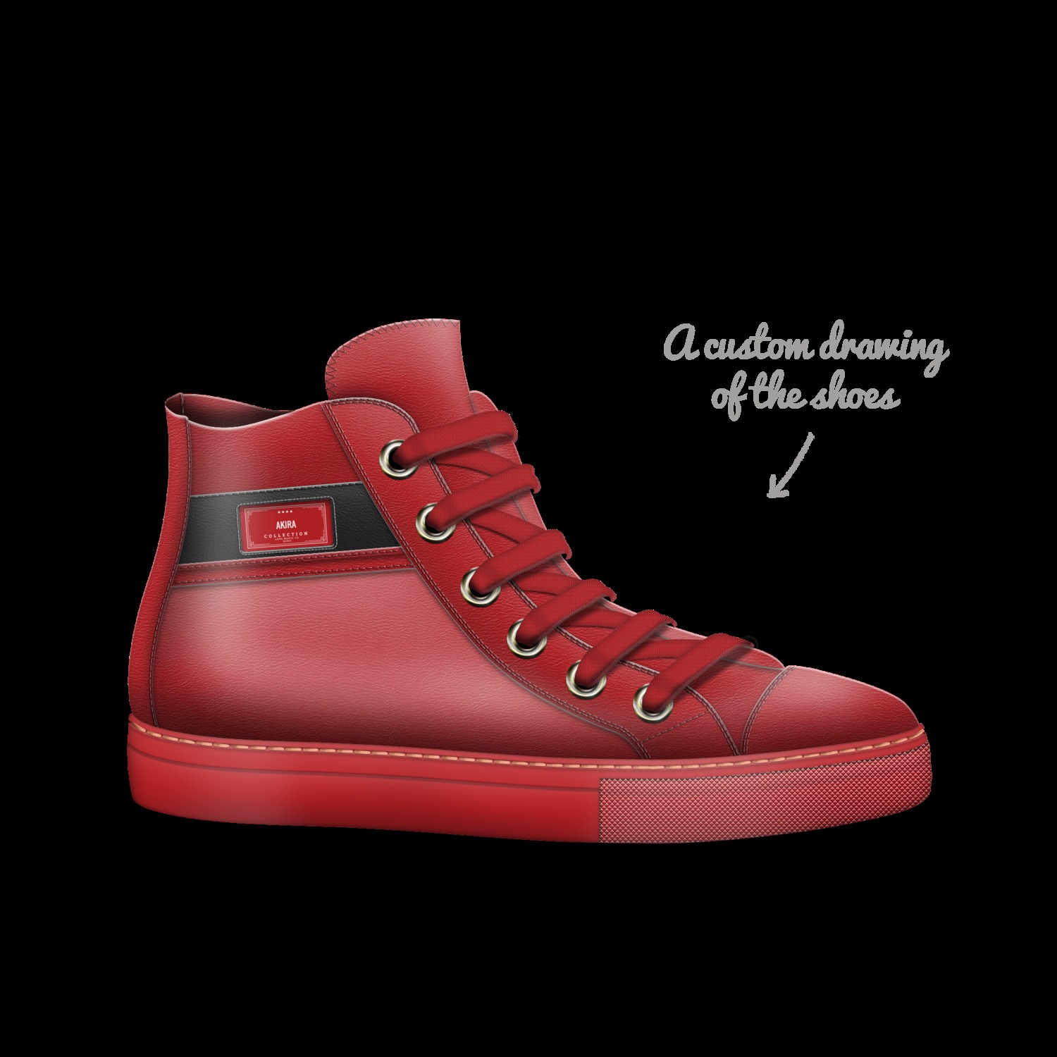 AKIRA A Custom Shoe concept by Akira Rooney
