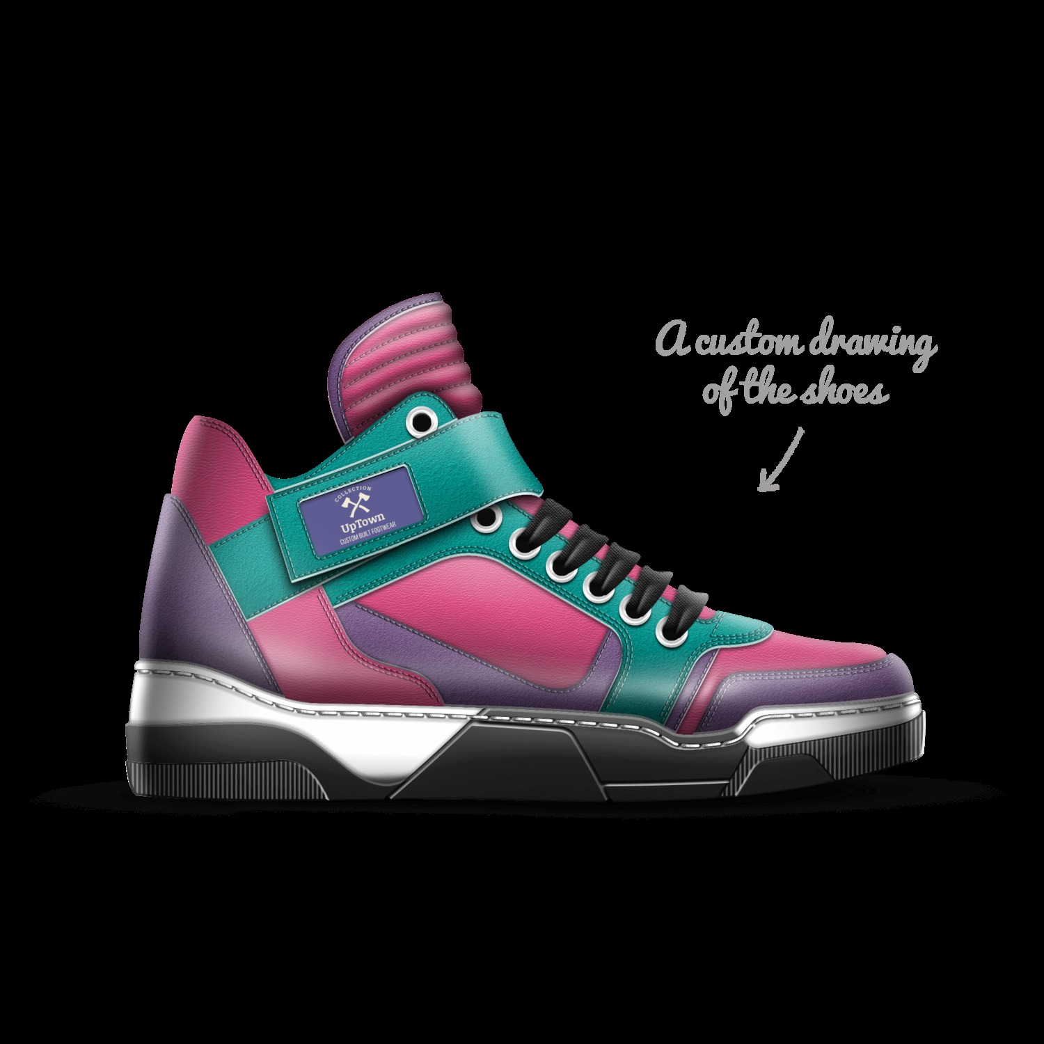 UpTown A Custom Shoe concept by Drey Green