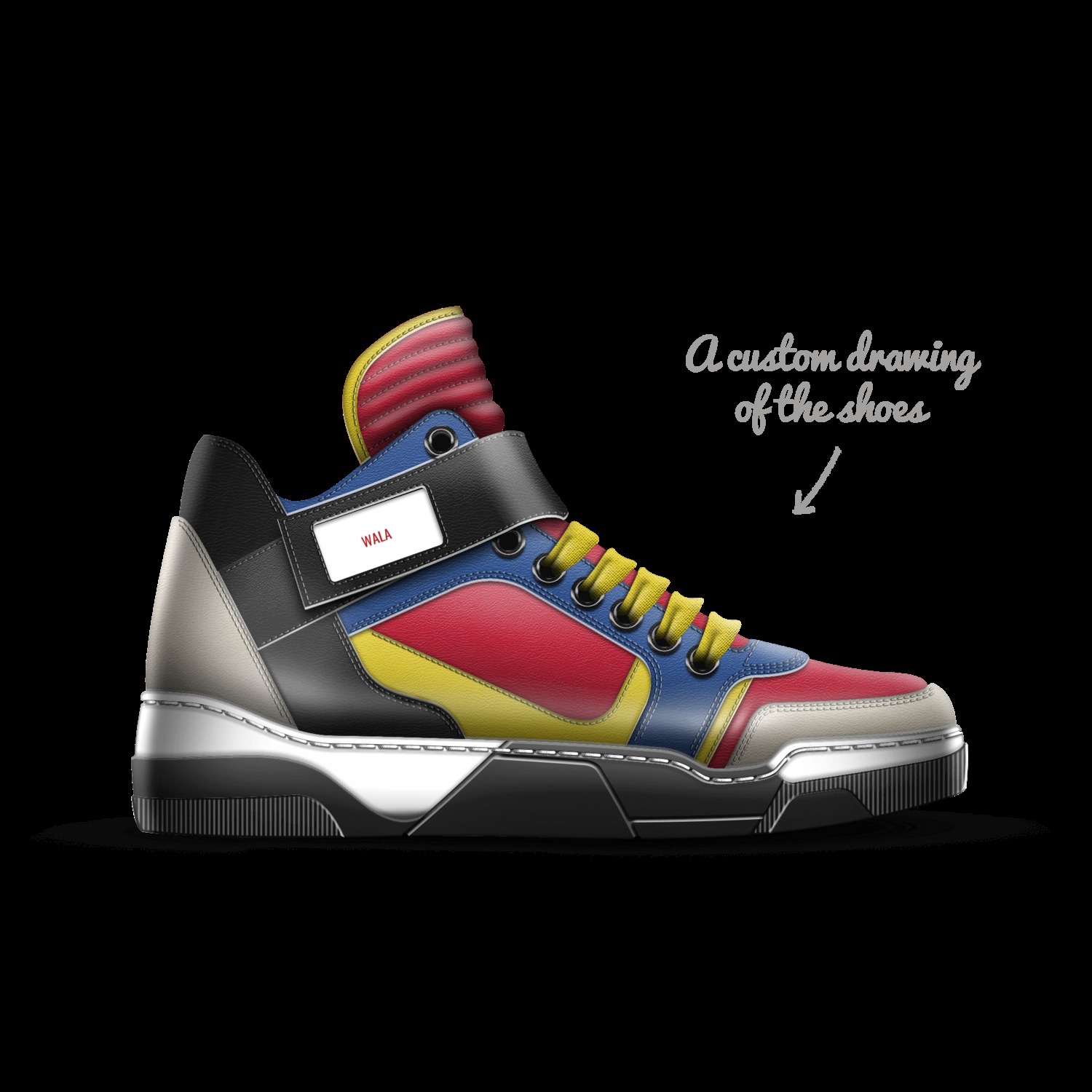 Primary C 95S A Custom Shoe concept by Bryan Gonzalez
