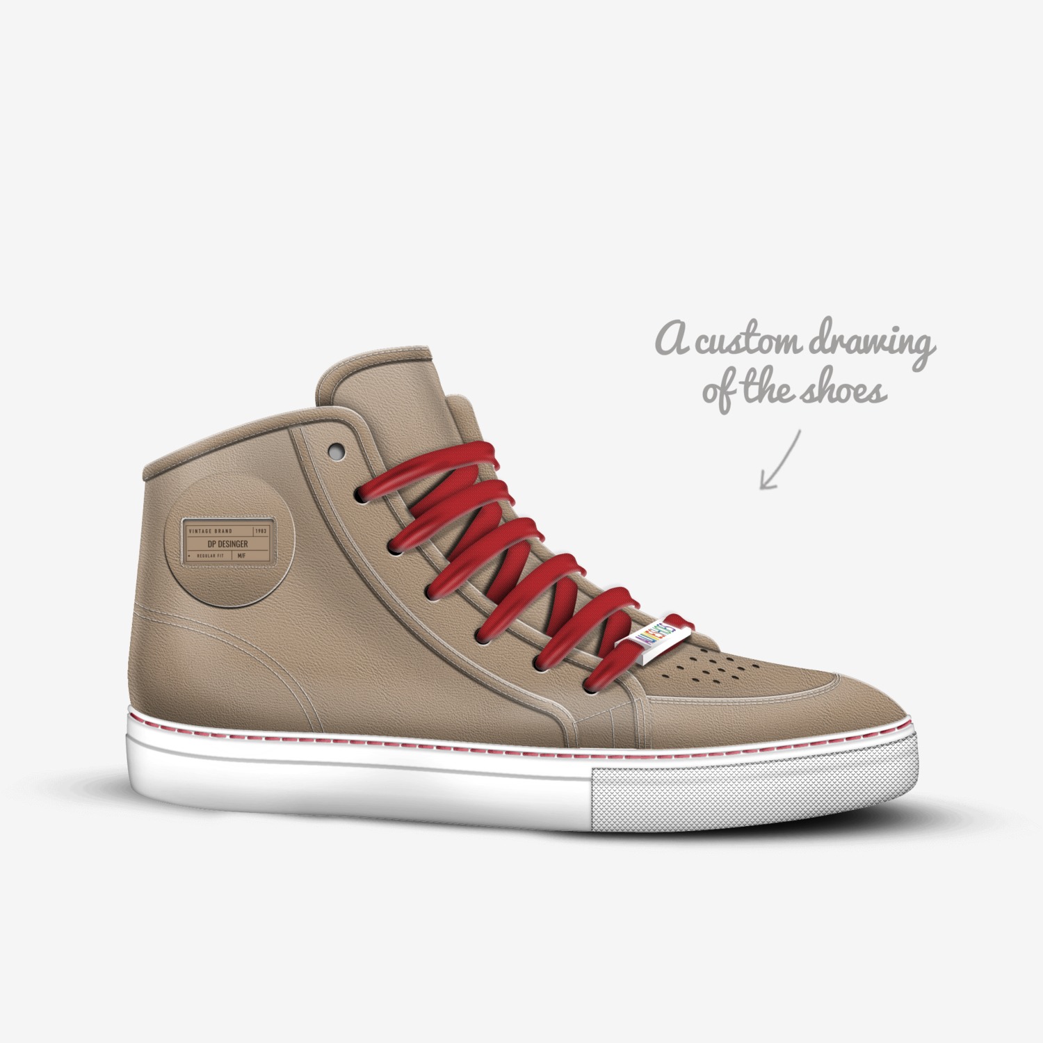 DP DESIGNER custom made in Italy shoes by Jesus Castro | Sketch view
