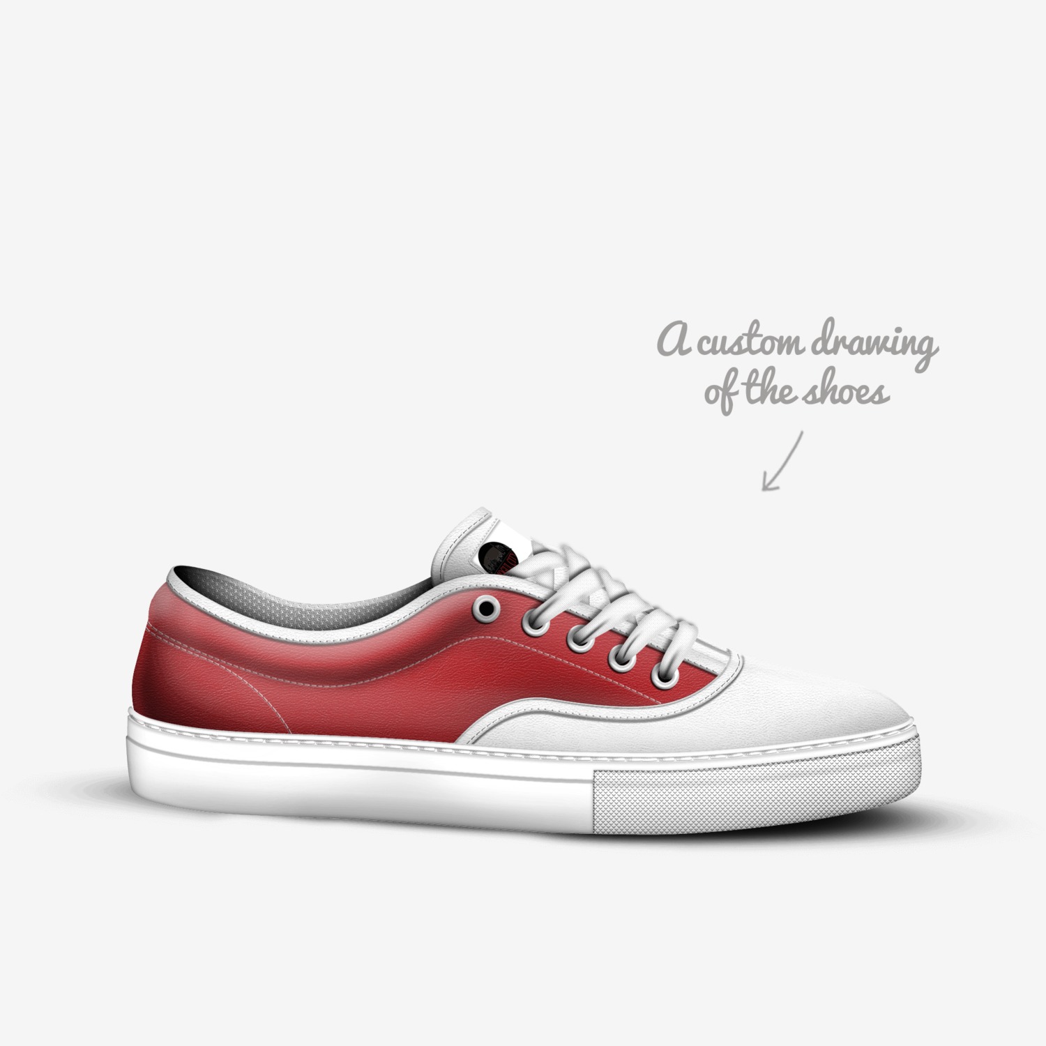 Mogulcity  custom made in Italy shoes by Aaron Benbow | Sketch view