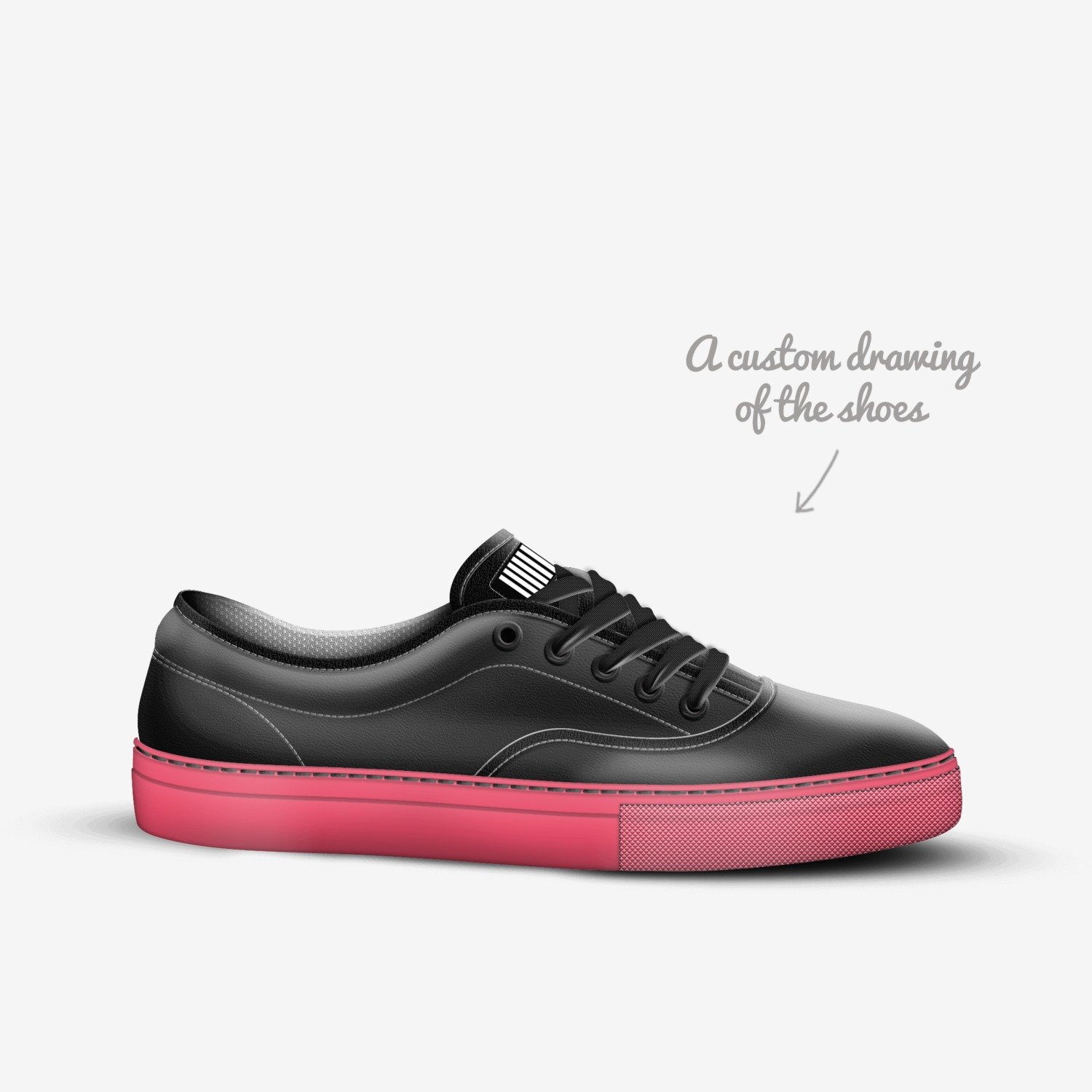Alexander Wayne custom made in Italy shoes by Chris Bedford | Sketch view