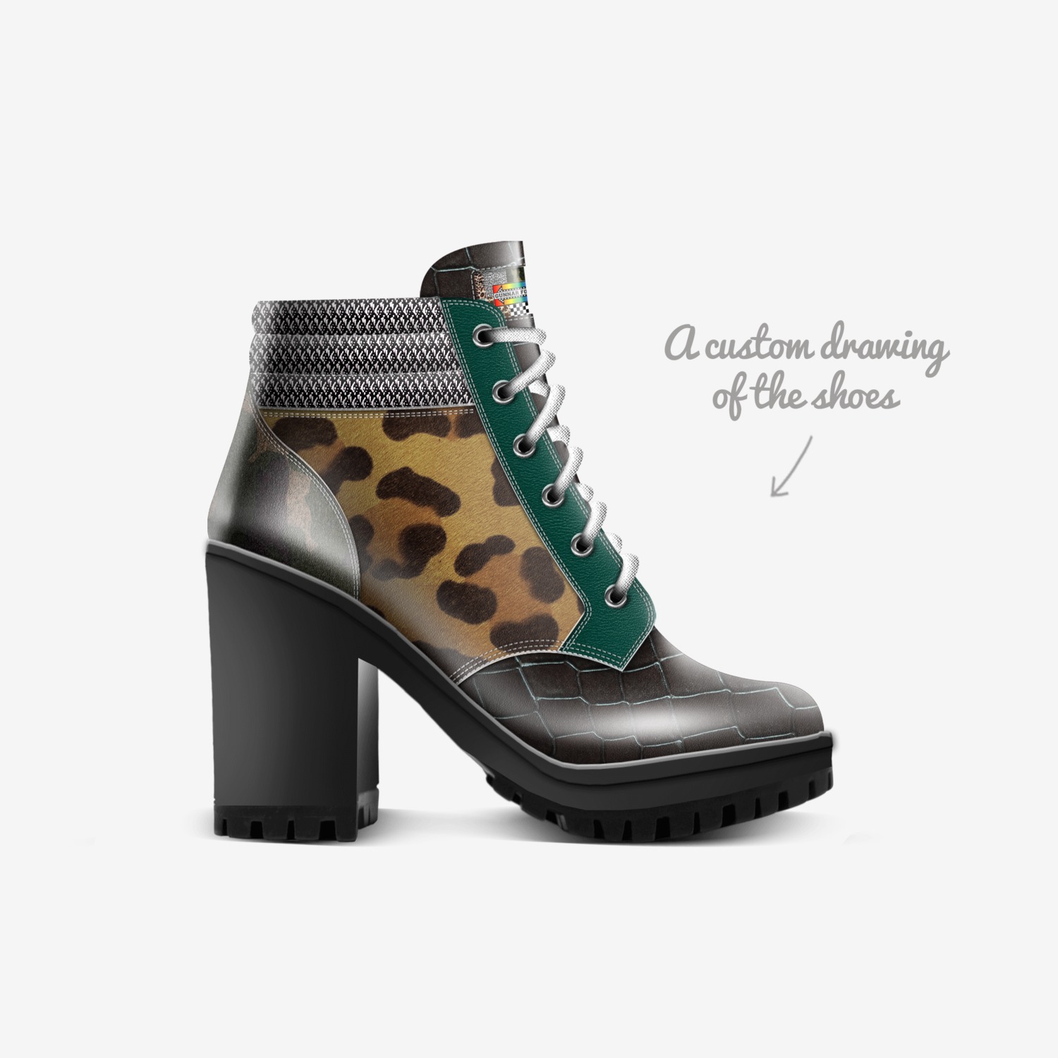 GUNNAR FOSHAY custom made in Italy shoes by Madison L. Mobley | Sketch view