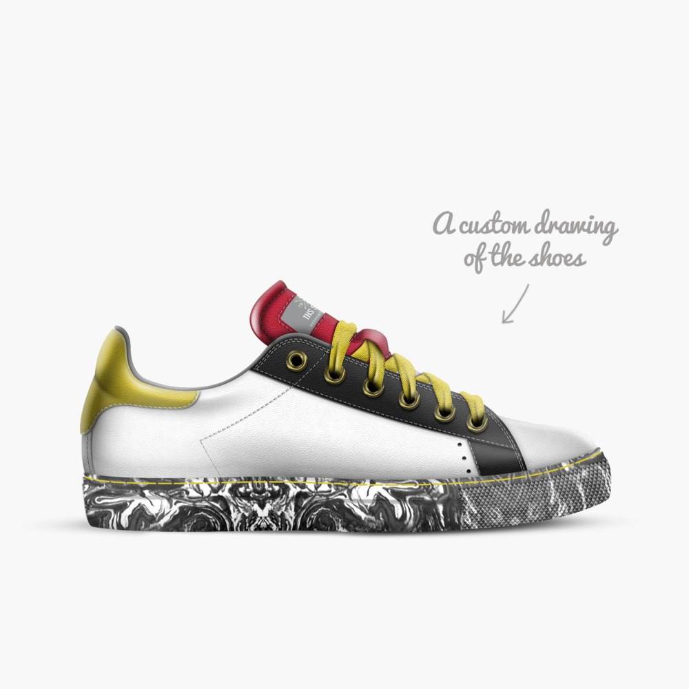 Swirl limited edition shoe Swirl artisan made in Italy shoes by Cali Girl