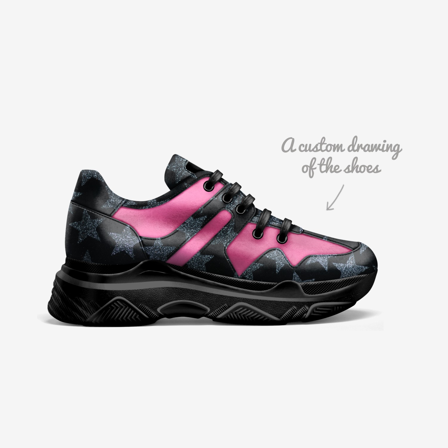 PW Style custom made in Italy shoes by Walter Pro | Sketch view