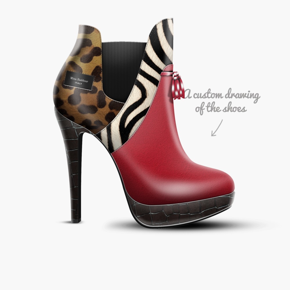 Wild Side limited edition shoe Wild Side artisan made in Italy shoes by Cali Girl