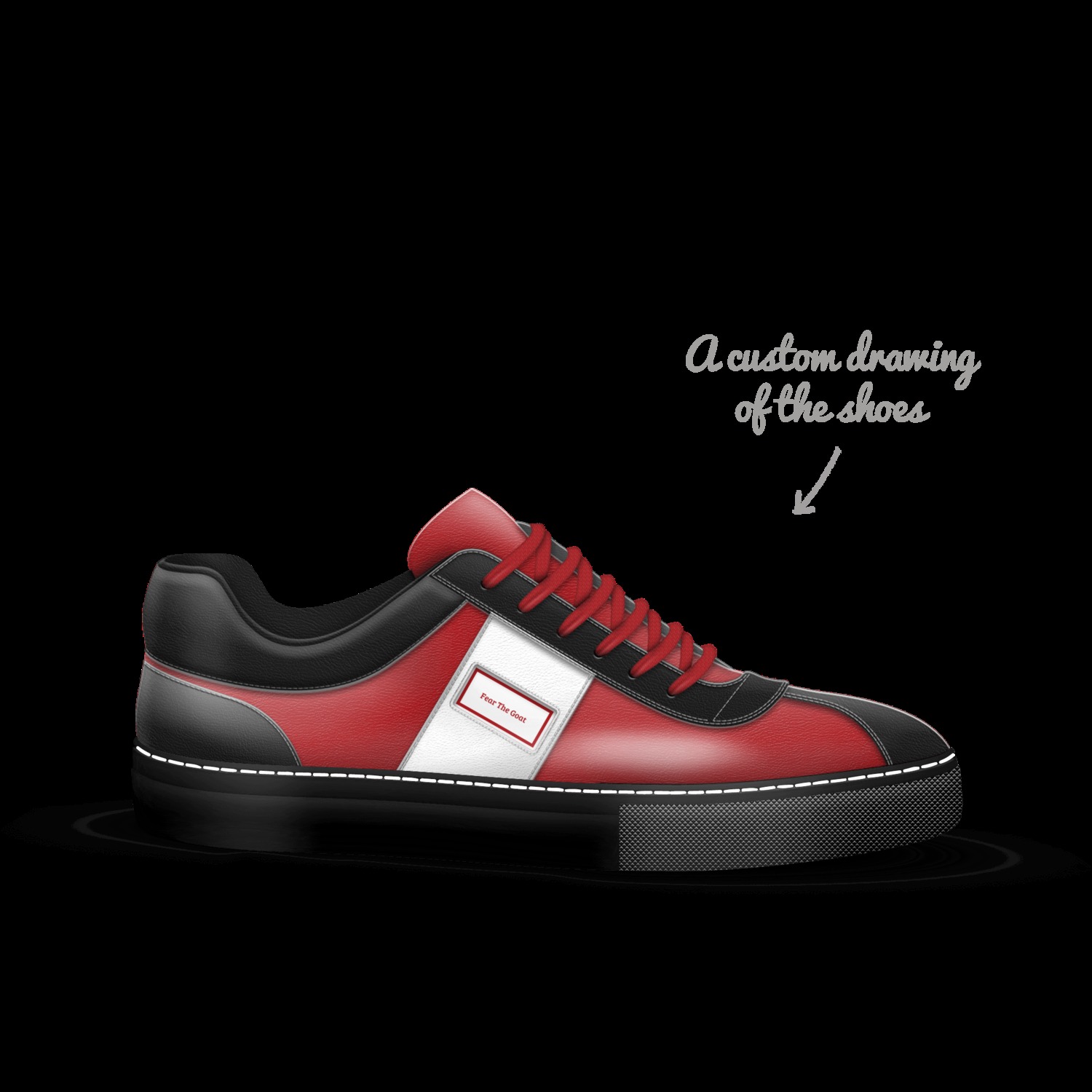 goat custom shoes