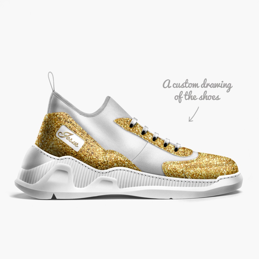 Jesus limited edition shoe Jesus artisan made in Italy shoes by Yeshua Alexander