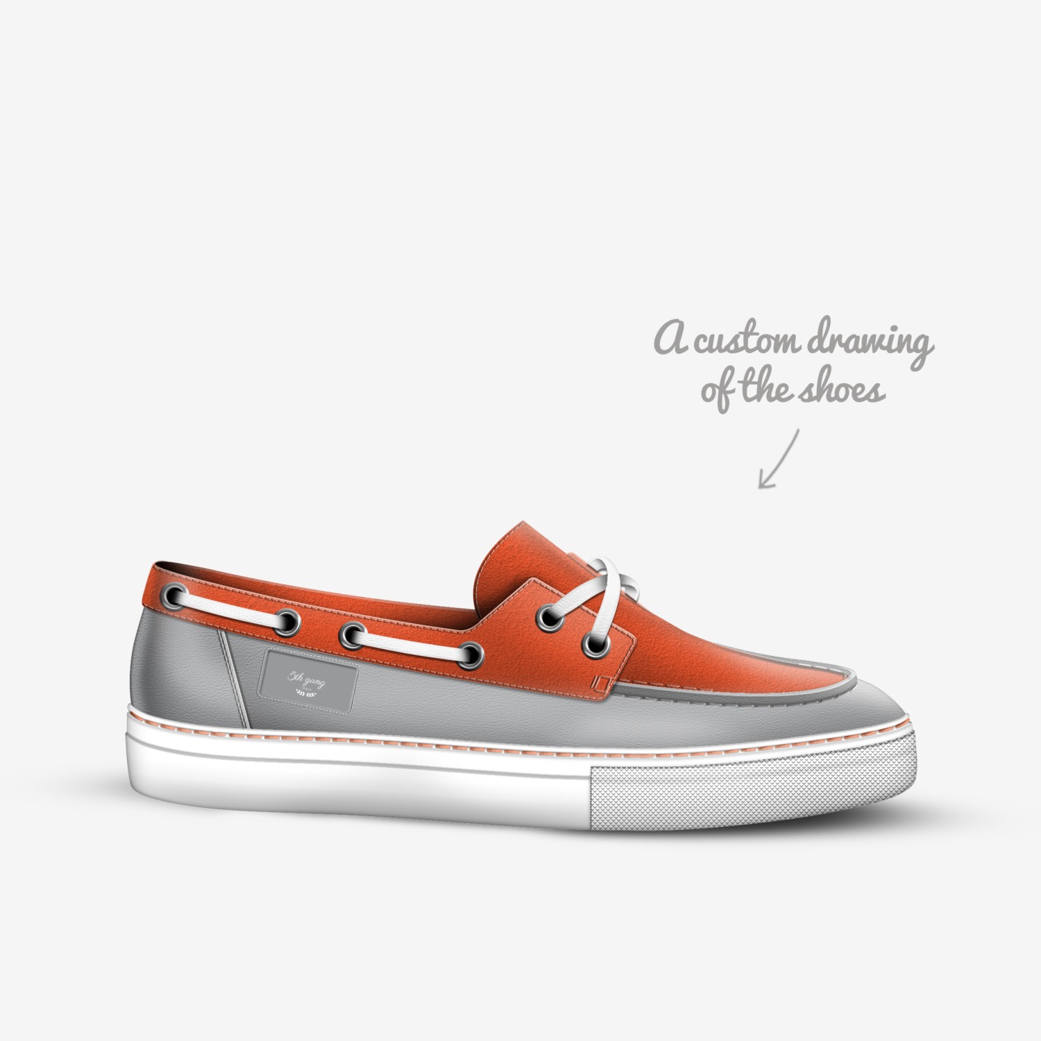 5th gang  custom made in Italy shoes by Kenneth Itzunderstandable3800 | Sketch view