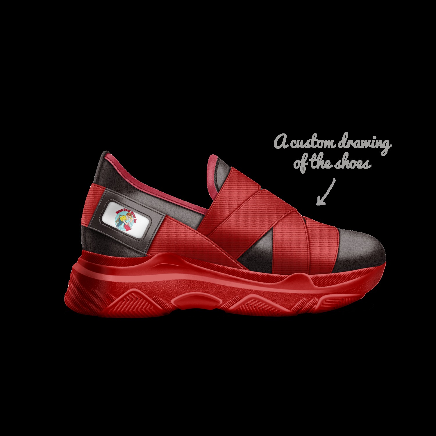 Nerd Uprising A Custom Shoe concept by Steve Wollett