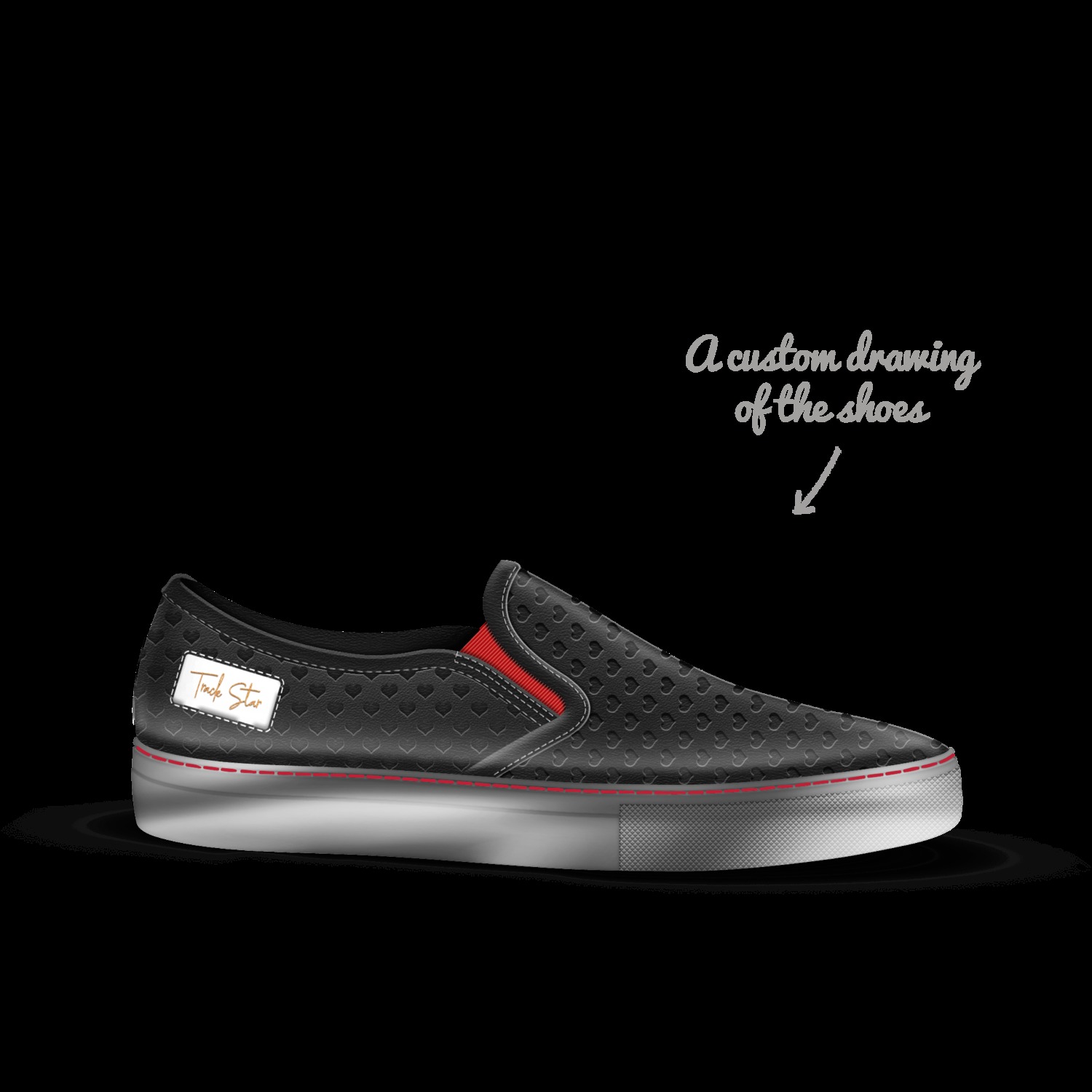 Track Star A Custom Shoe concept by Cleveland Jones