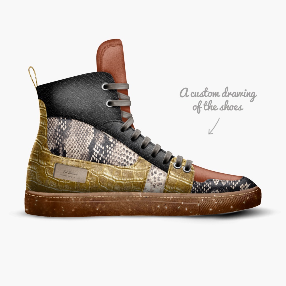 Ed Robins limited edition shoe Ed Robins artisan made in Italy shoes by Ed Robins