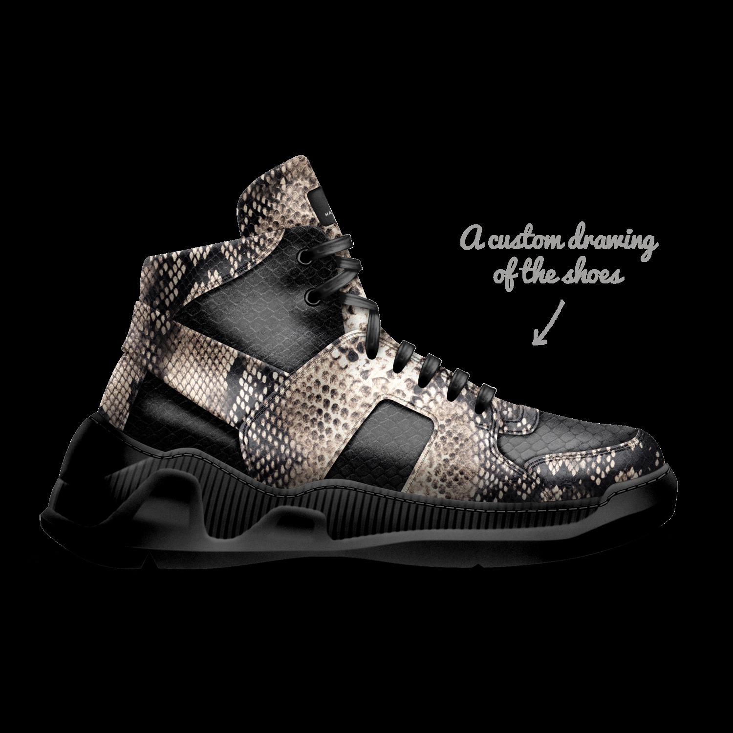 Venom cheap custom shoes