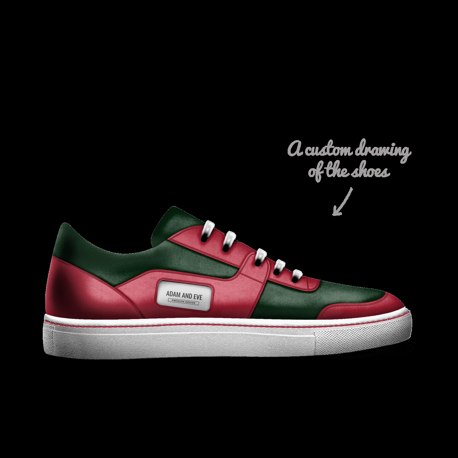 Adam en eva on sale schoenen jaren 80