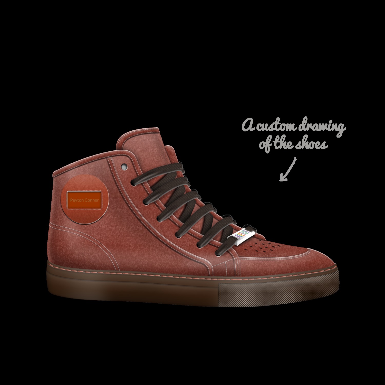 conner high top sneakers