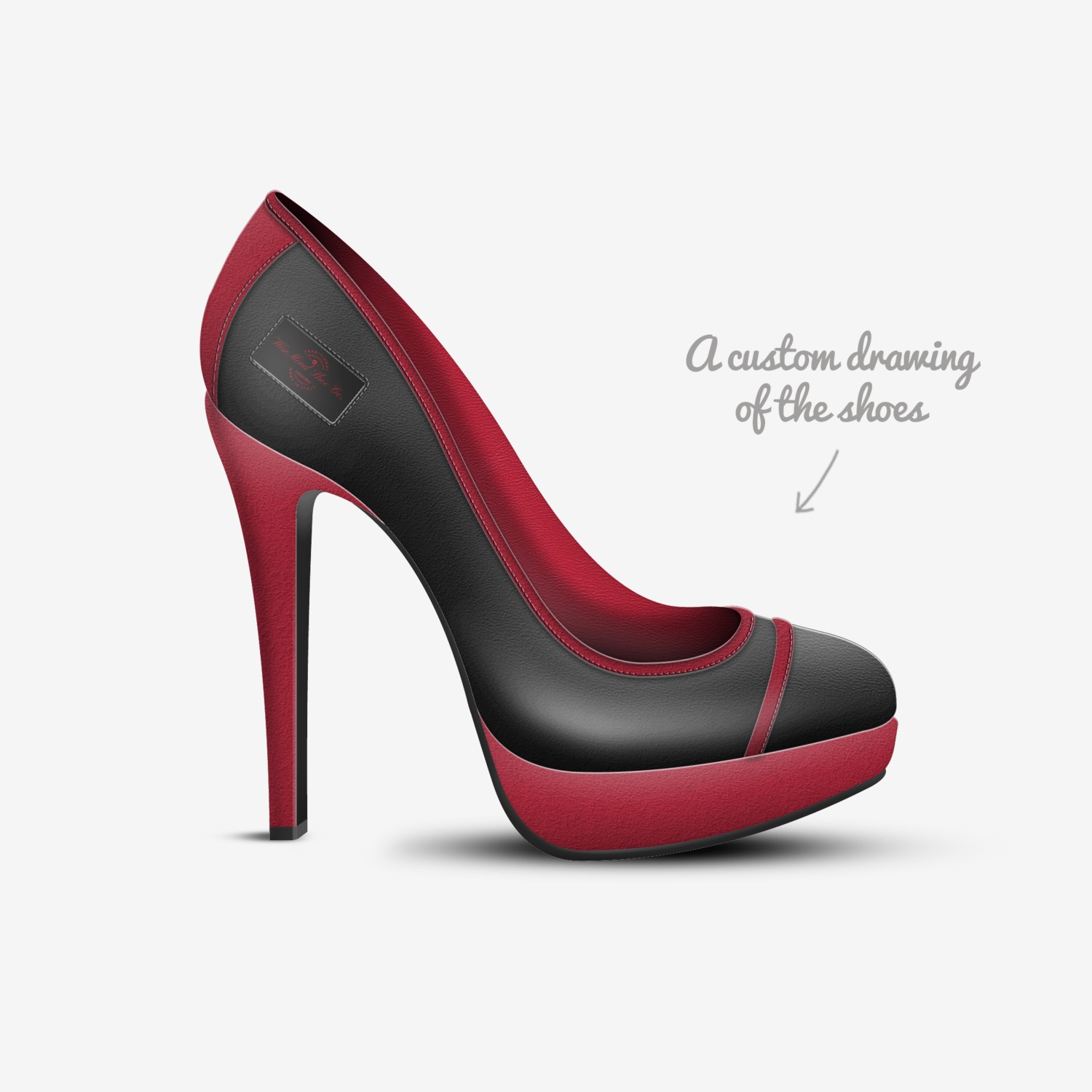 WiseMind Shoe Co. custom made in Italy shoes by Malachi Dawkins | Sketch view