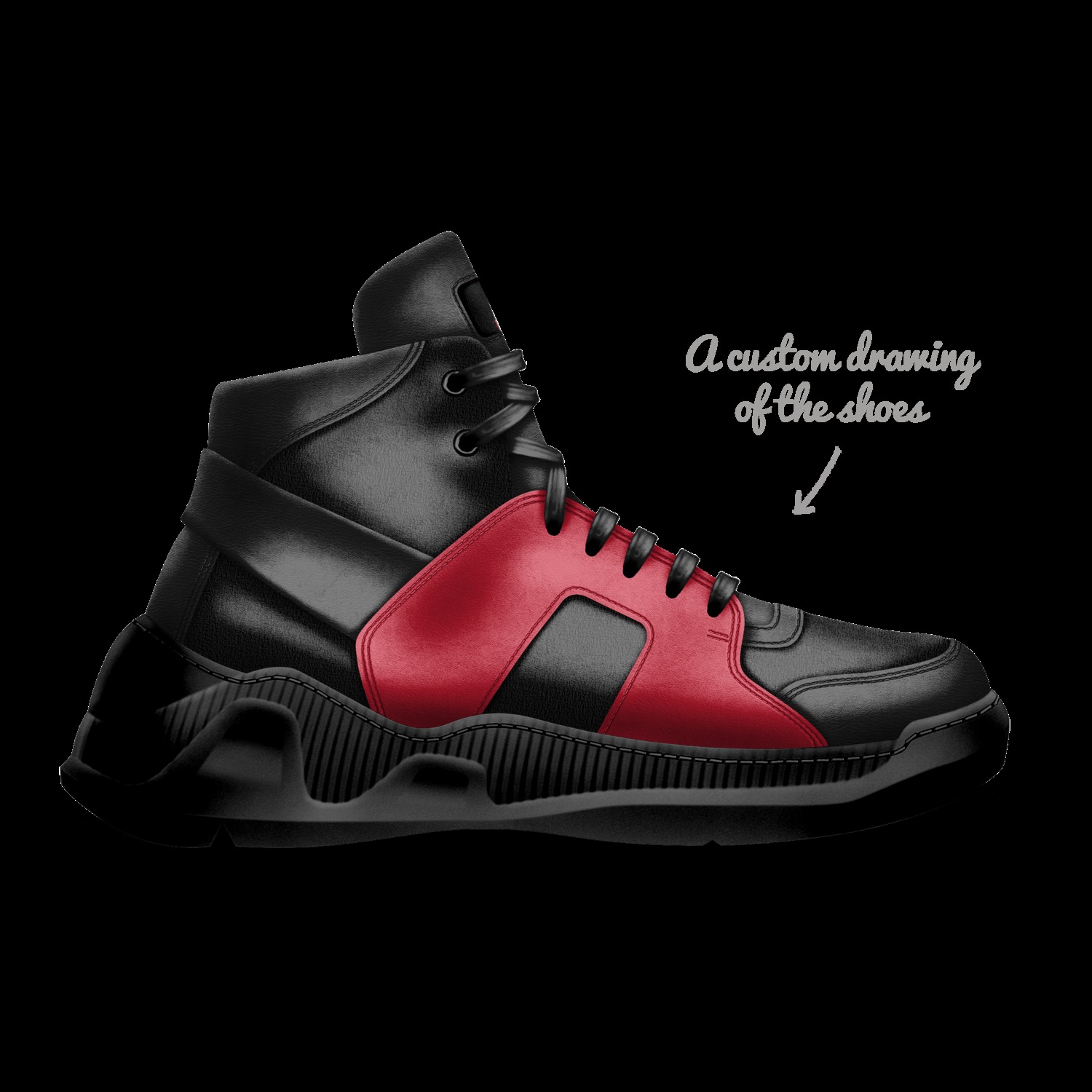 Trap shoes top