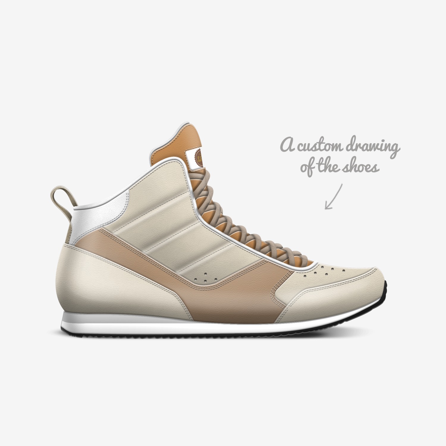 LAXED BY KAQ custom made in Italy shoes by Rule Jacobs | Sketch view