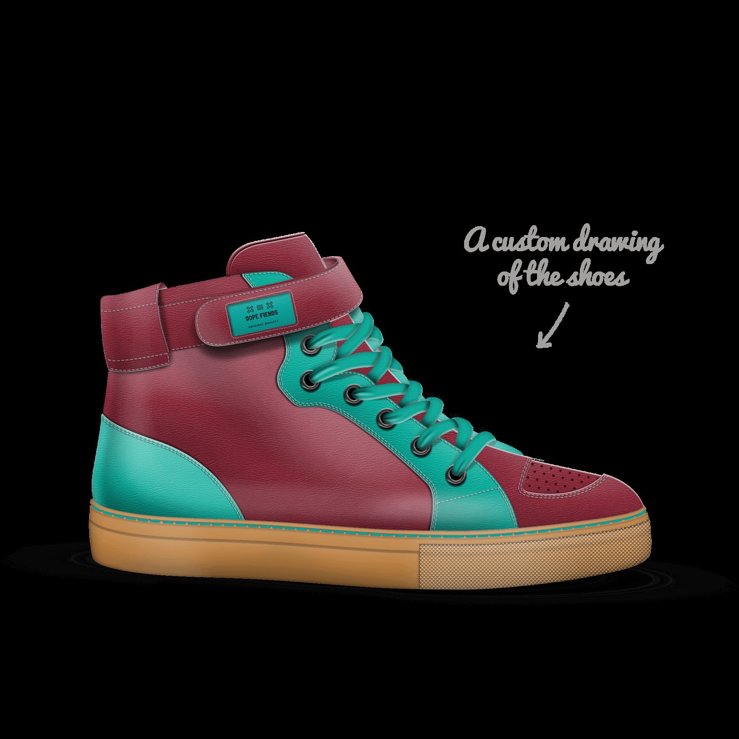 Dope custom shoes discount