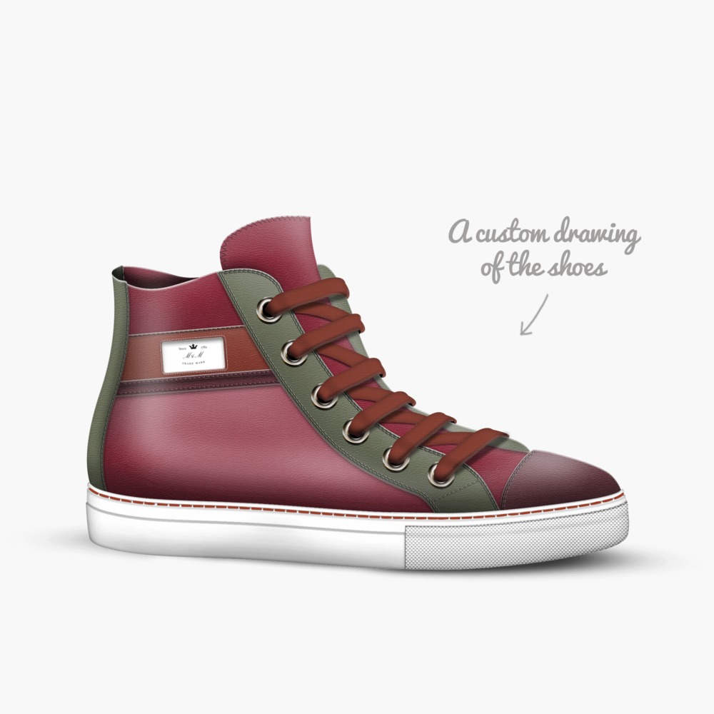 M&M limited edition shoe M&M artisan made in Italy shoes by Marleny Mendoza