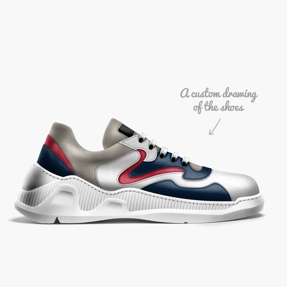 V-2 limited edition shoe V-2 artisan made in Italy shoes by King David Smith Ii