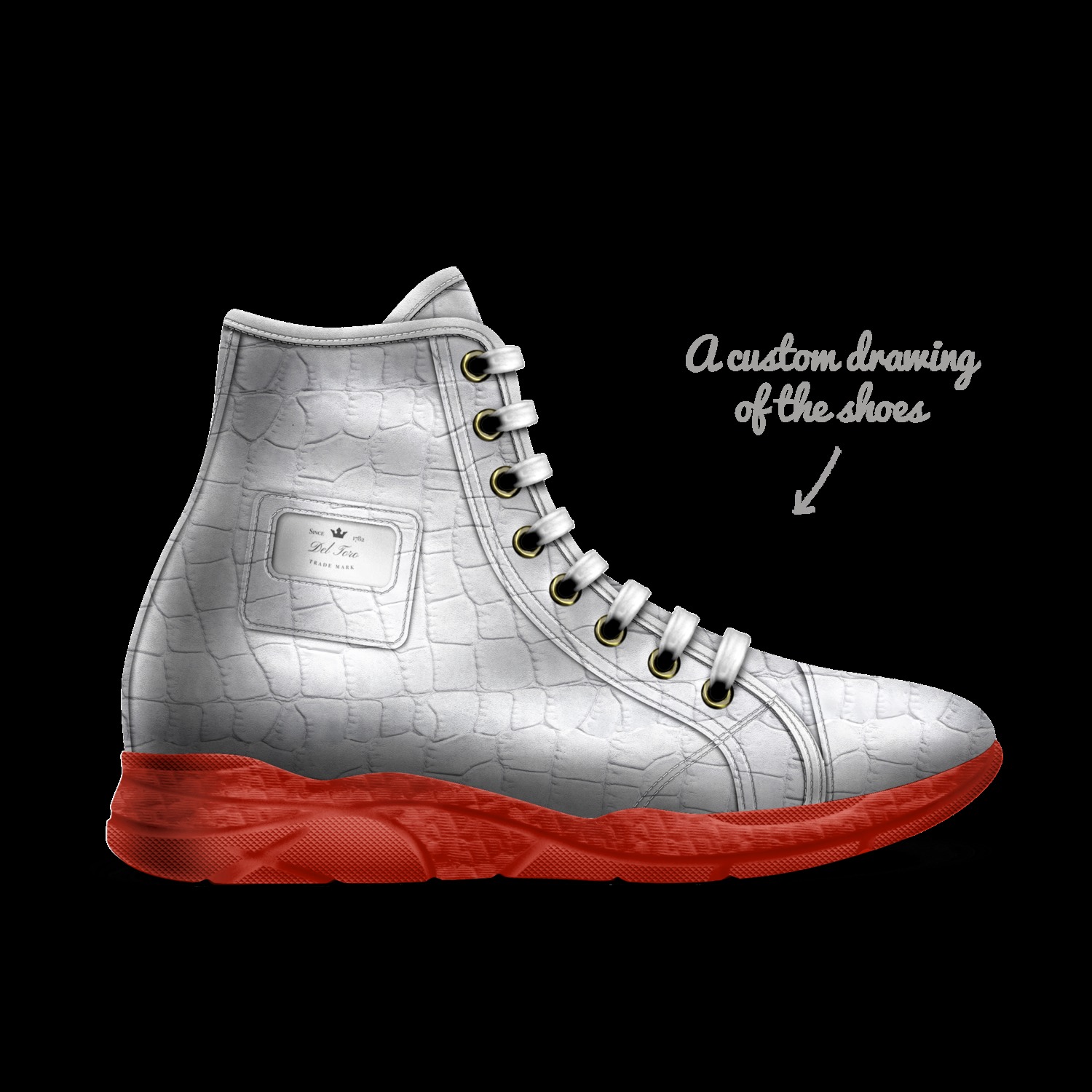 Del Toro A Custom Shoe concept by Cameron Thomas