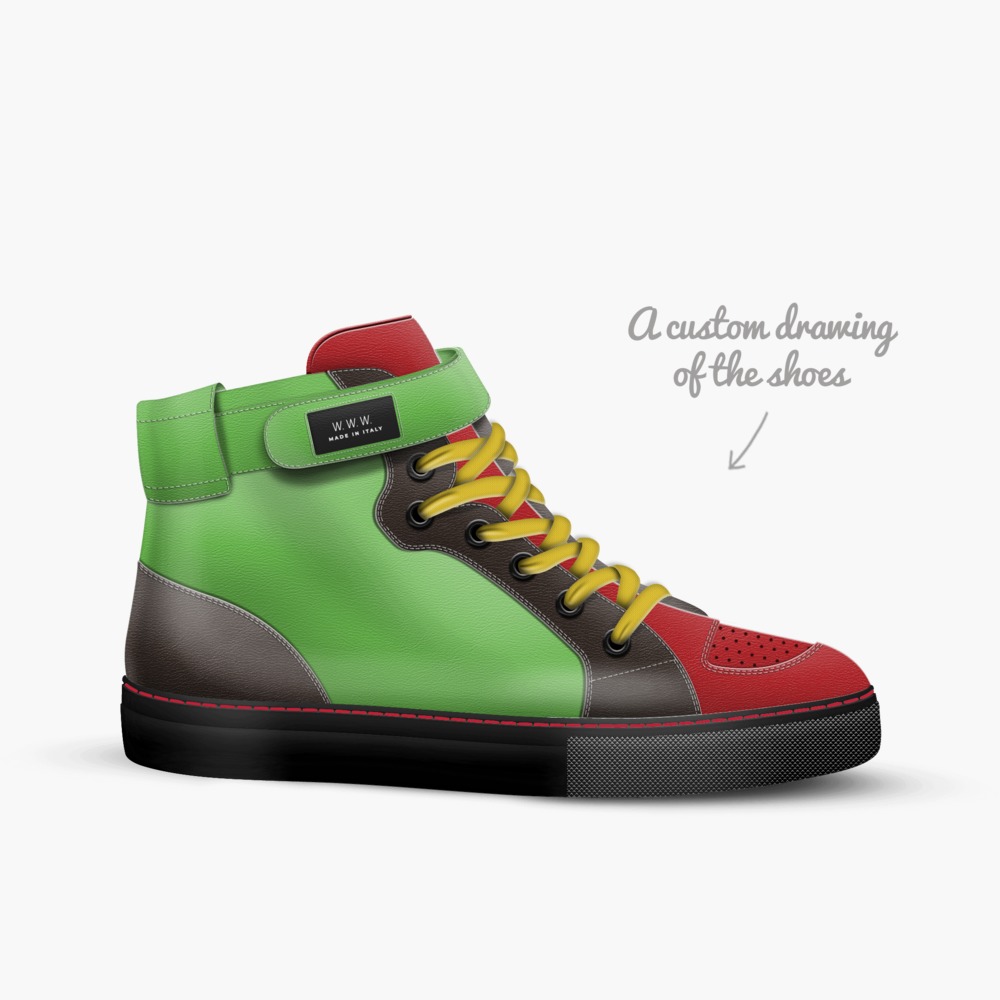 Zulu Warrior Wear limited edition shoe Zulu Warrior Wear artisan made in Italy shoes by John H. Harris, Jr.