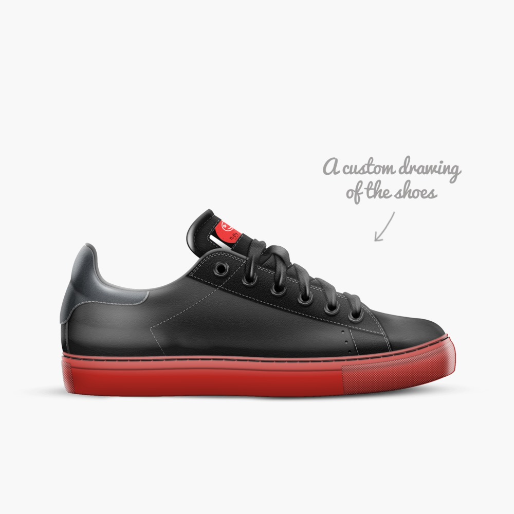Nifty Vibez limited edition shoe Nifty Vibez artisan made in Italy shoes by Danielle Sessoms