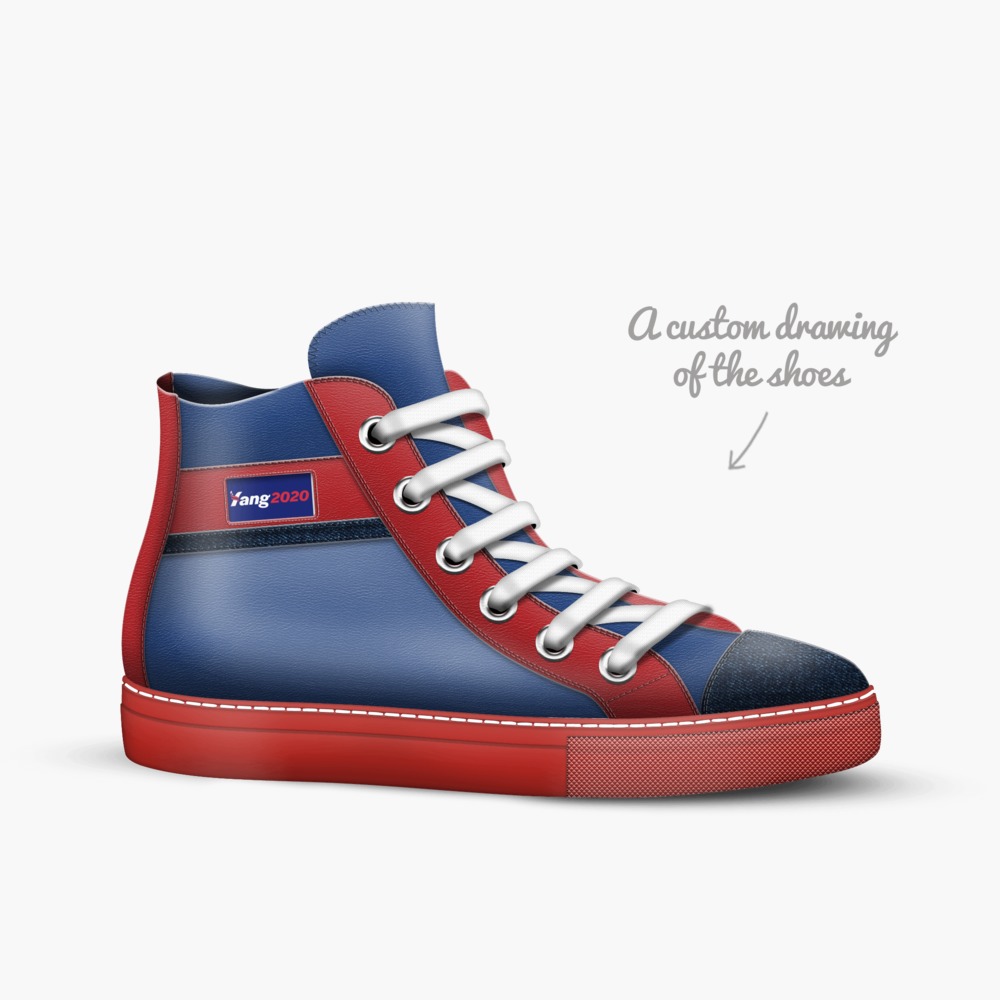 ANDREW YANG limited edition shoe ANDREW YANG artisan made in Italy shoes by Abdulla Tchalla