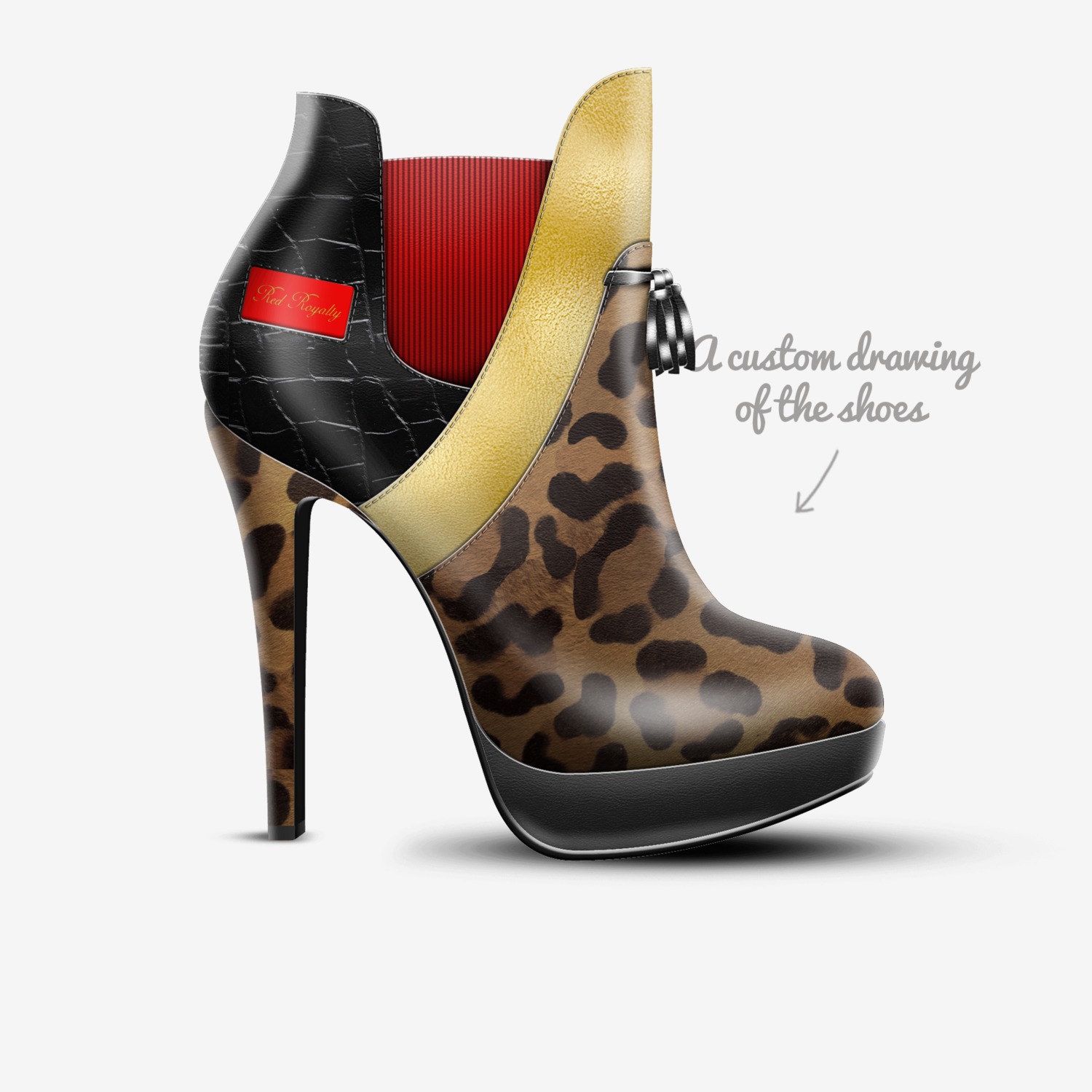 photo Red Royalty Aesthetic Shoes aliveshoes