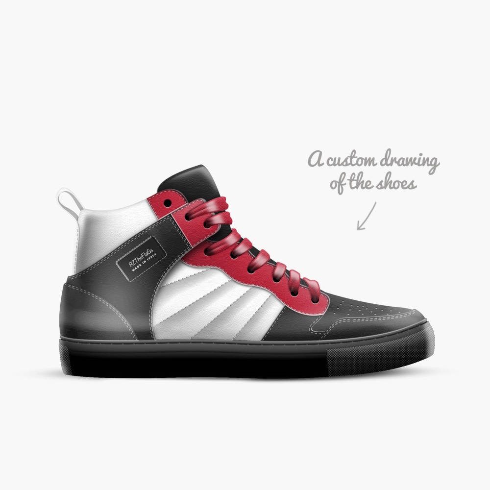 RzTheFlags artisan made in Italy shoes by Tonja Lewis