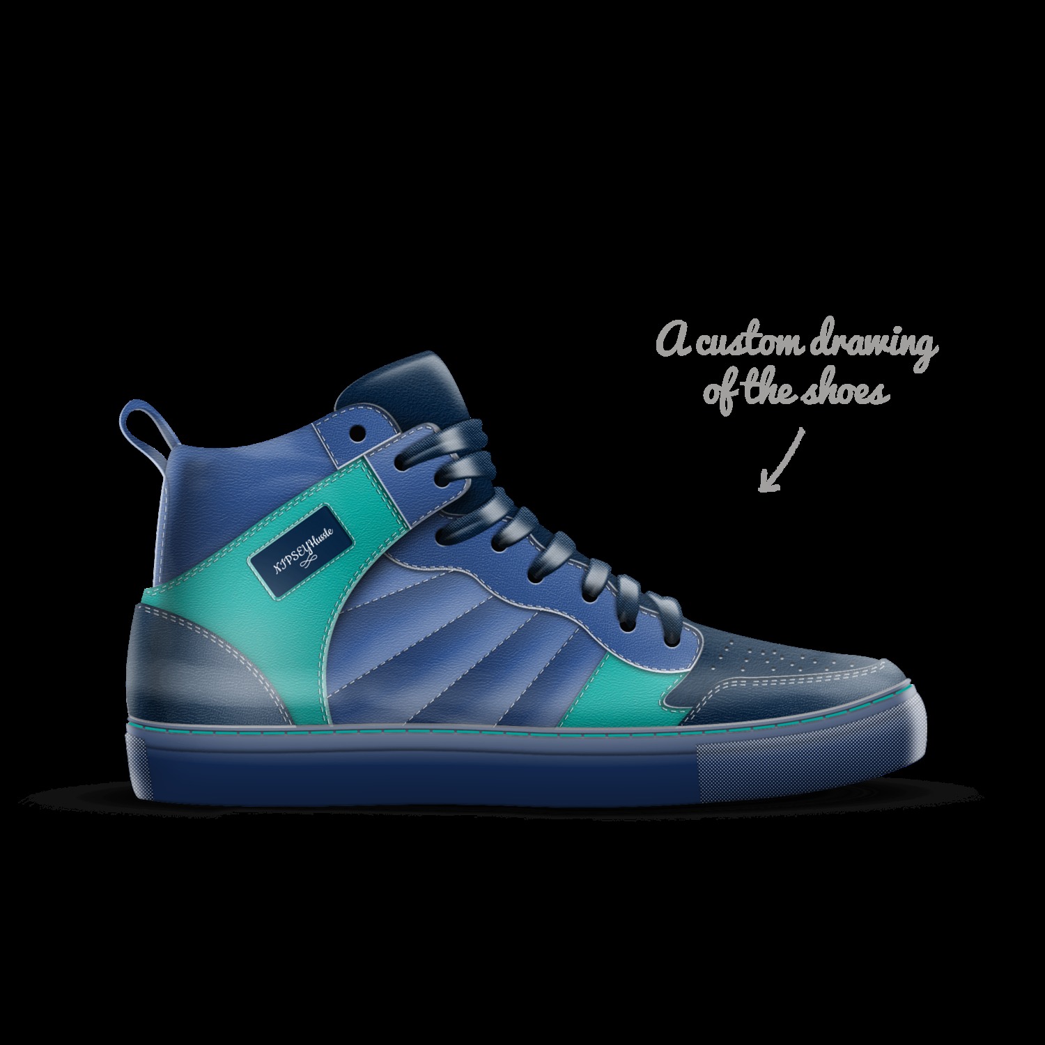 Nipsey hussle custom shoes best sale