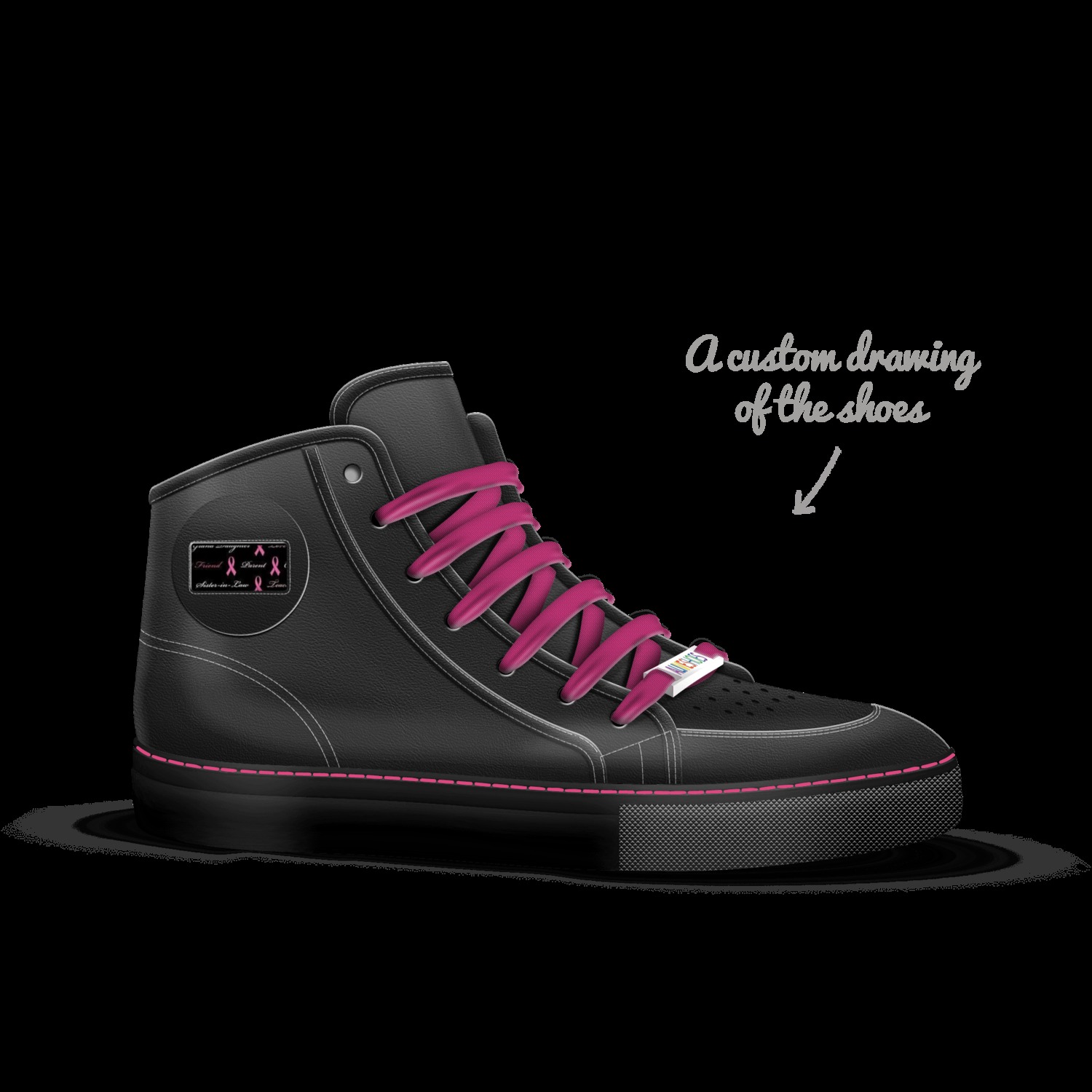 A Custom Shoe concept by Nickey Alvarado