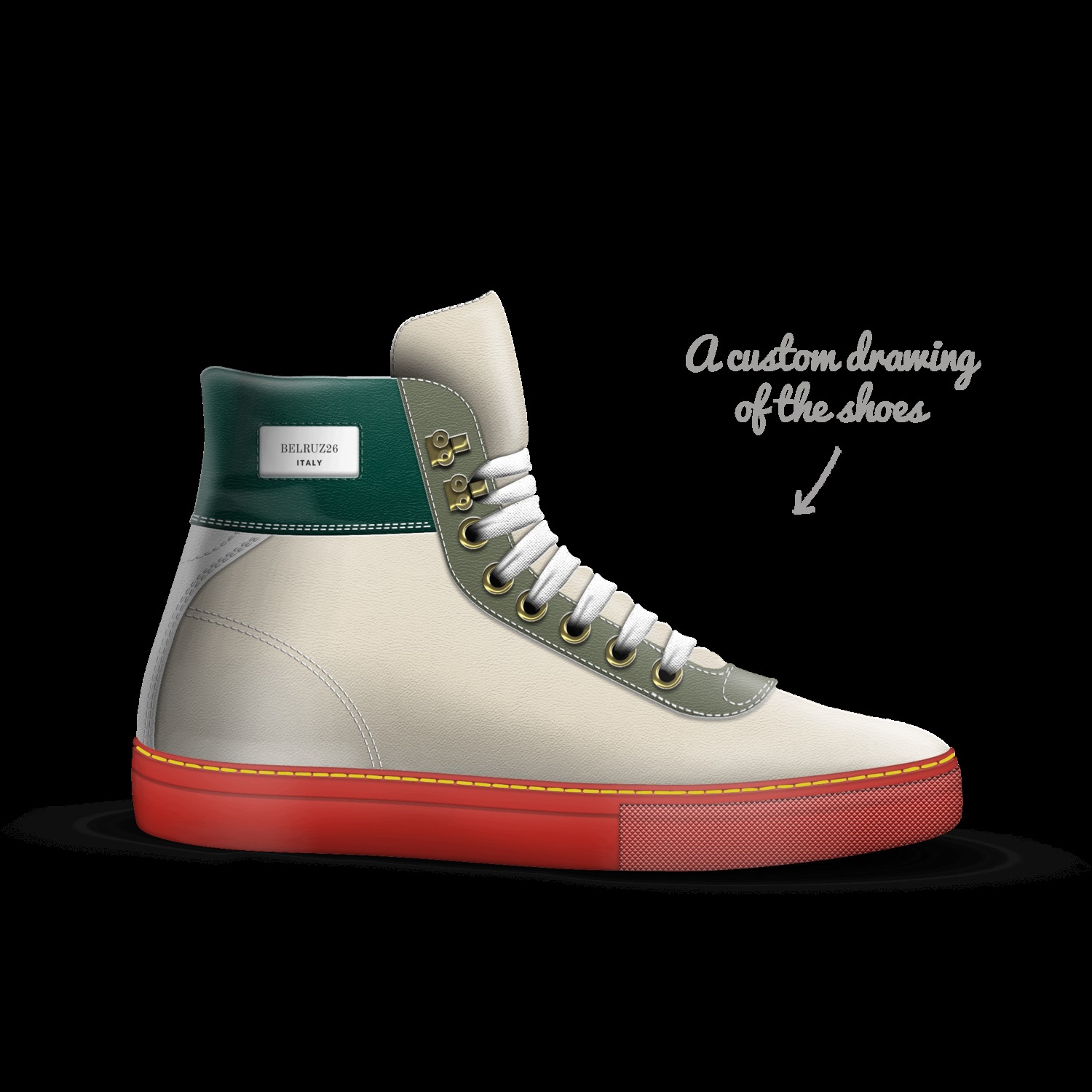La rose shoes top