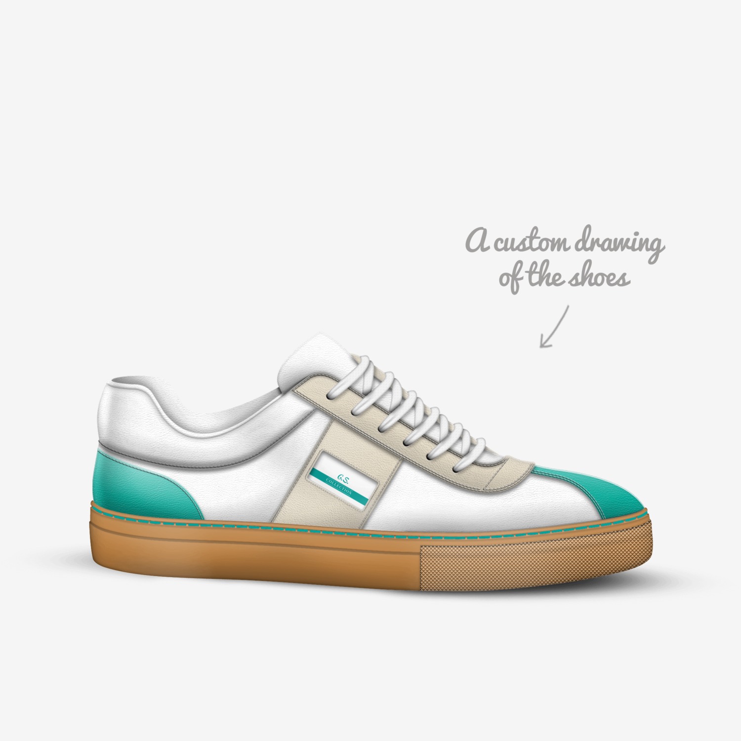 Glinda Shoes custom made in Italy shoes by Glinda Shields | Sketch view