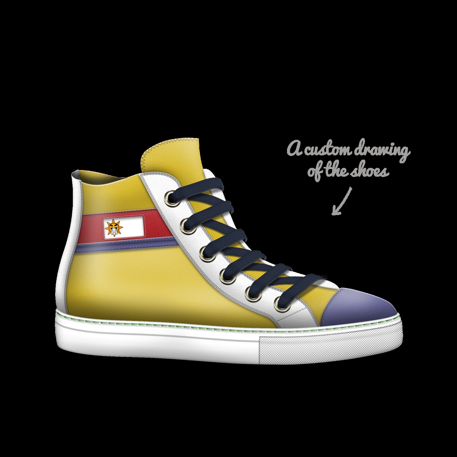 glo gang | A Custom Shoe concept by Ellis Hindermann
