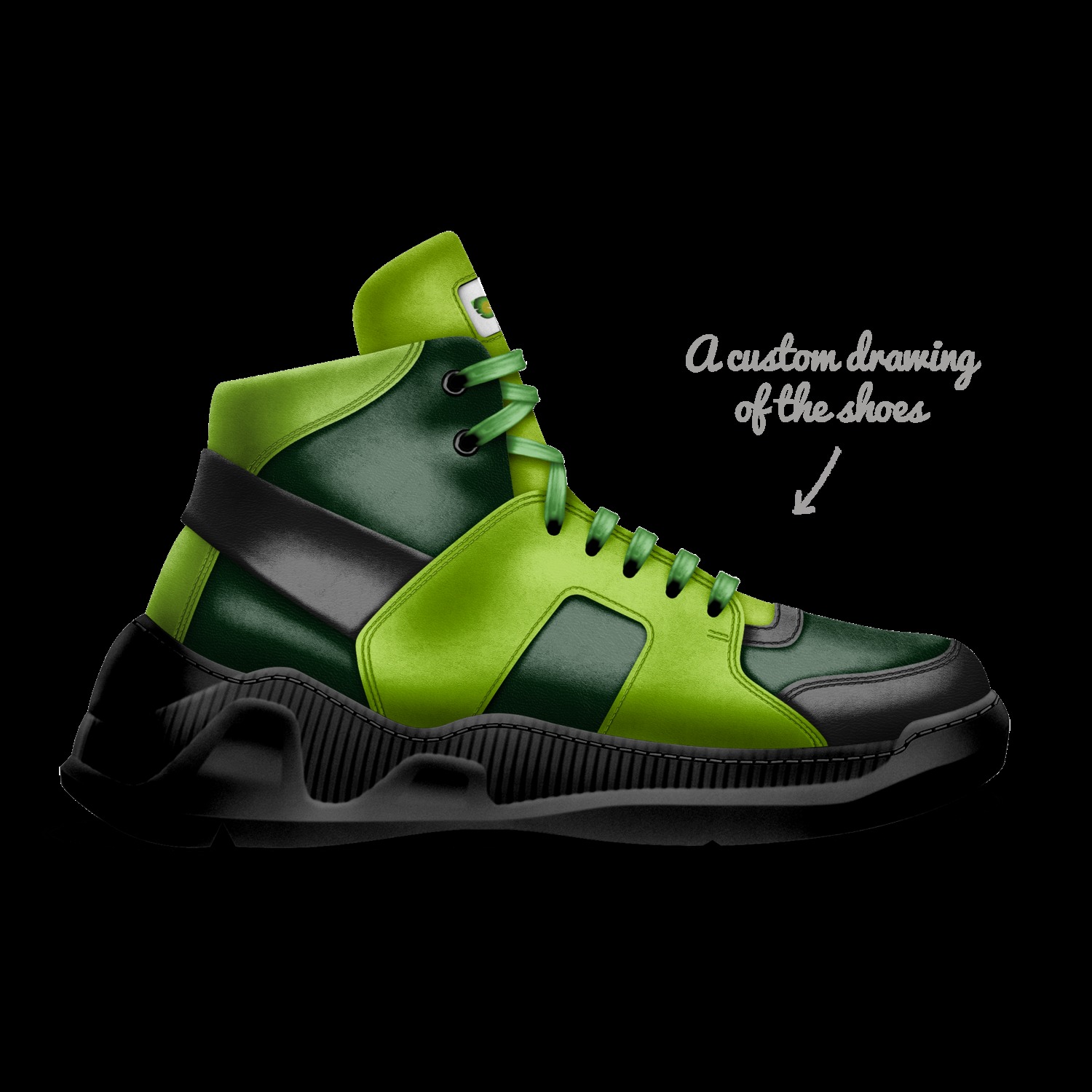 Zion custom top shoes